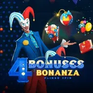 4 Bonuses Bonanza - Plinko Spin